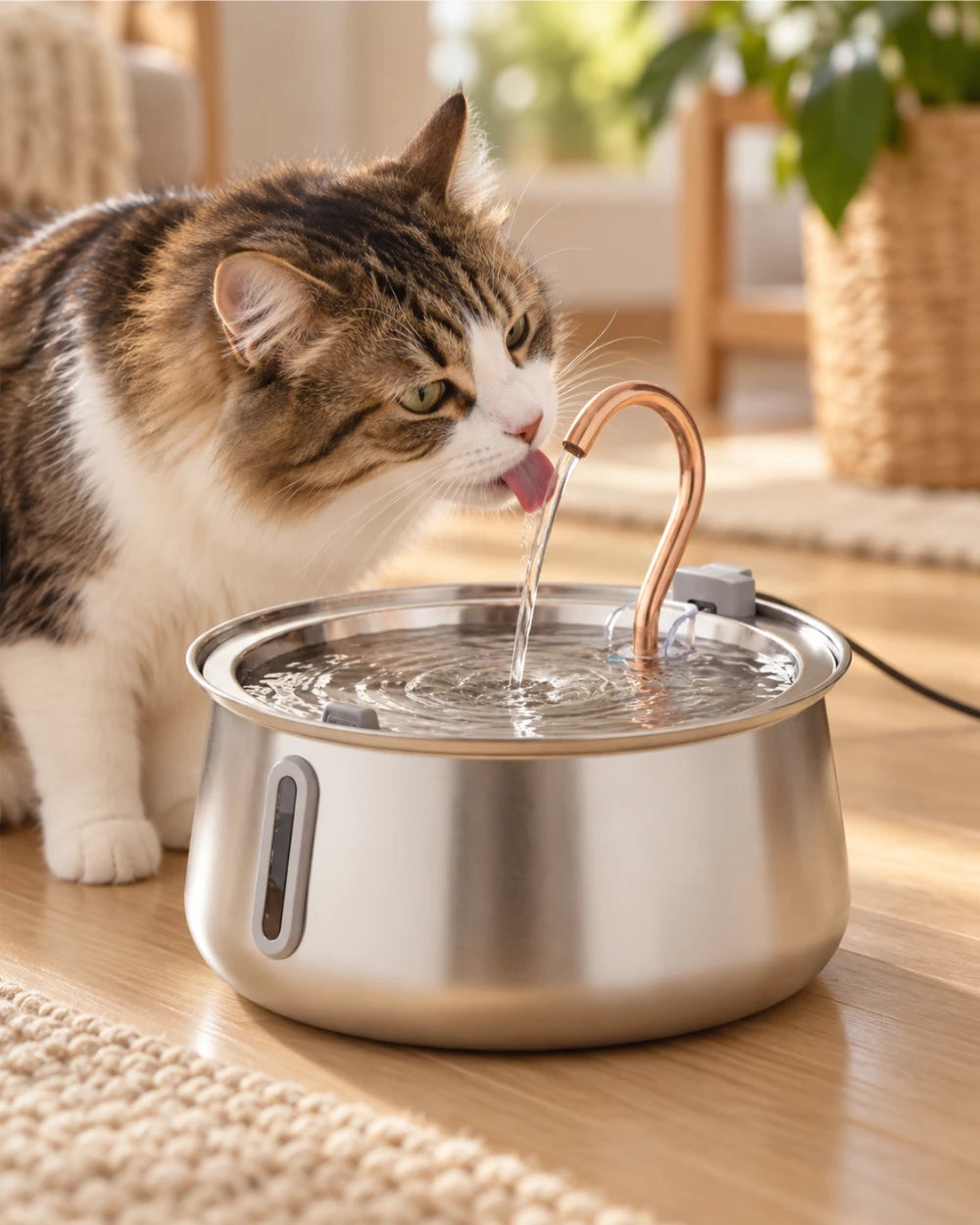 PureTap Stainless Cat Fountain